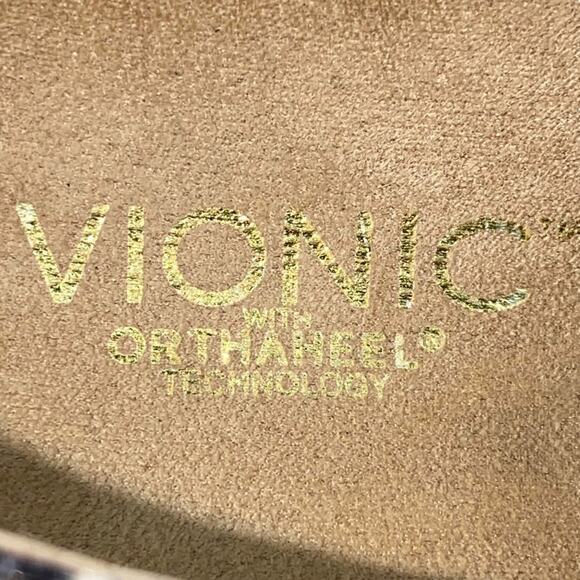 Vionic Women’s Glenda Natural Snakeskin Wedge Sandal Size US 7 - Picture 11 of 11